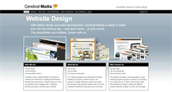Desktop Screenshot of cerebralmedia.com